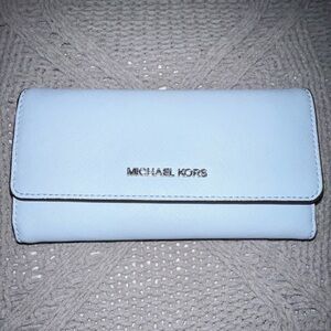 Baby Blue- Michael Kors Wallet